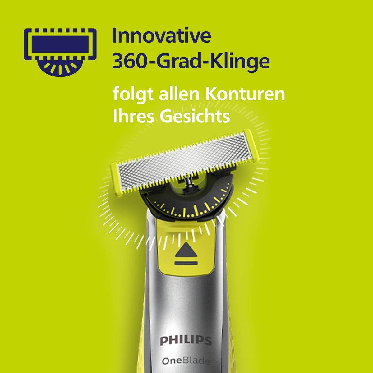 Philips OneBlade 360 Ersatzklingen 2er-Pack