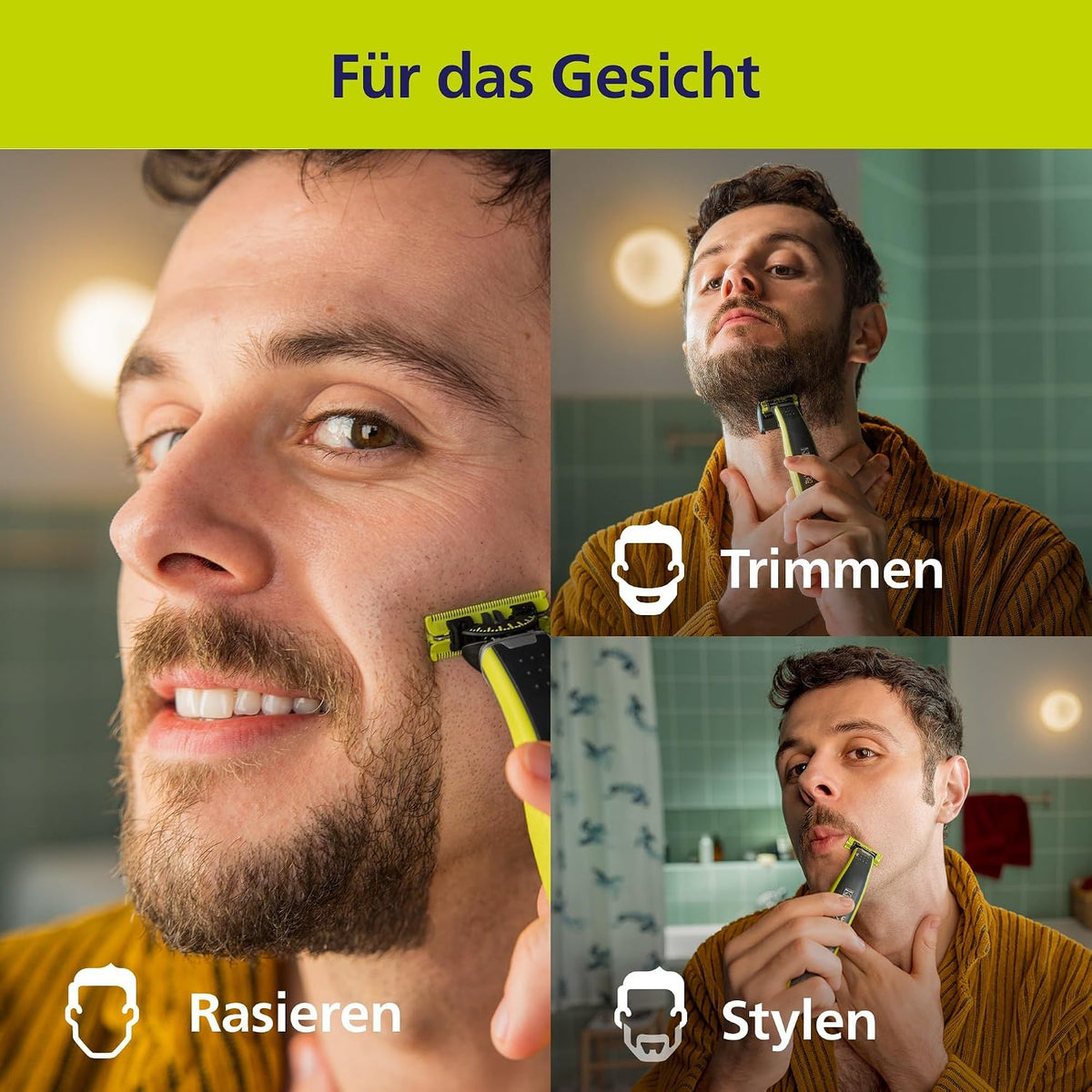 Philips OneBlade 360 Ersatzklingen 5er-Pack