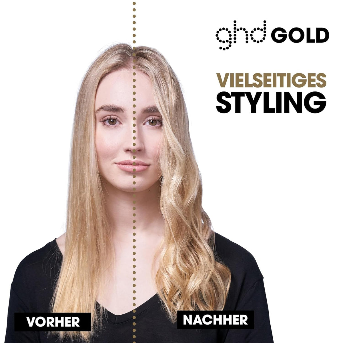 ghd Gold Styler Glätteisen Schwarz